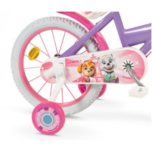 Vaikiškas dviratis 16&quot; Paw Patrol Purple 1680 Girl TOIMSA