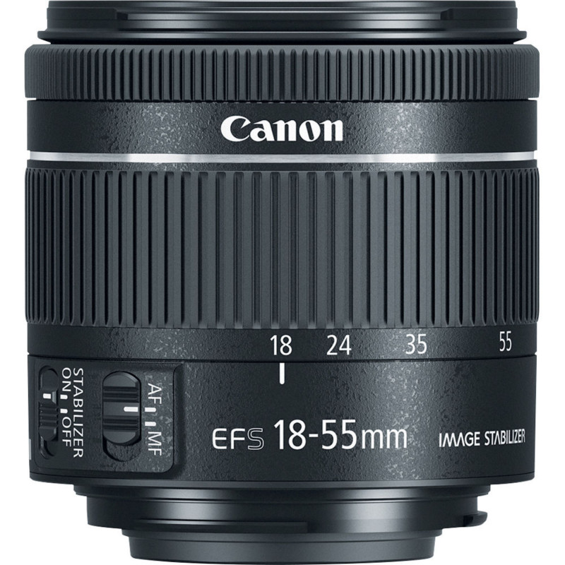 Canon EF-S 18-55mm f/ 4-5.6 IS STM - In a white box (white box)