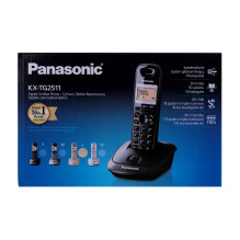 Panasonic KX-TG2511 DECT telefono skambintojo ID smėlio spalvos