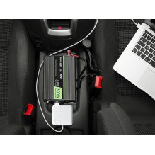 Green Cell INV06 power adapter / inverter Auto 150 W Black