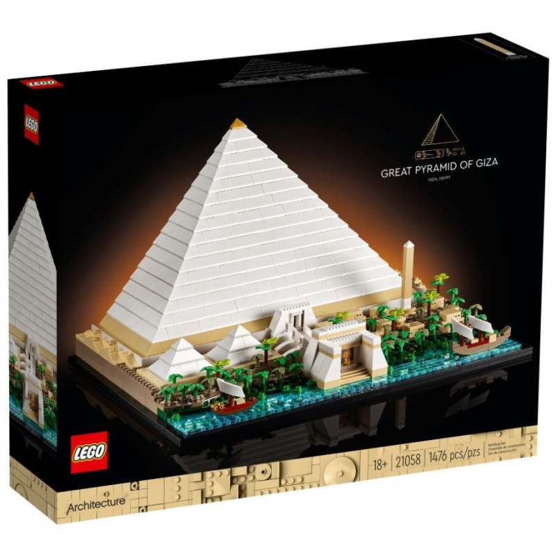 LEGO ARCHITECTURE 21058 GREAT PYRAMID OF GIZA