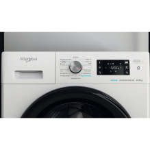 Whirlpool FFWDB 864349 BV EE skalbimo mašinų džiovintuvas Laisvai pastatomas iš priekio įkraunamas baltas D