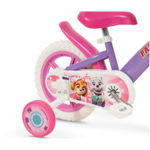 Children's Bike 12&quot; Paw Patrol Purple 1180 Girl TOIMSA