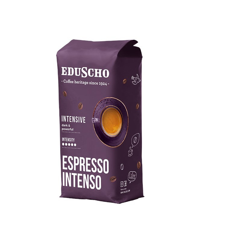 TCHIBO EDUSCHO ESPRESSO INTENSO kavos pupelės 1000G