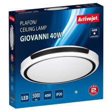 Activejet LED lubinis šviestuvas AJE-GIOVANNI 40W