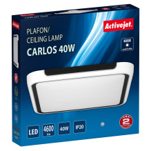 Activejet LED lubinis šviestuvas AJE-CARLOS 40W