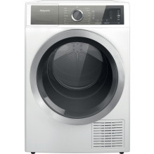 Hotpoint H8 D94WB EU būgninė džiovykla Laisvai pastatoma priekinė apkrova 9 kg A+++ Balta