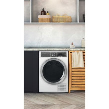 Hotpoint H8 D94WB EU būgninė džiovykla Laisvai pastatoma priekinė apkrova 9 kg A+++ Balta