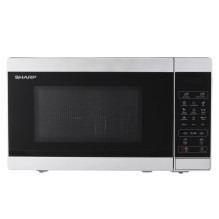 Sharp YC-MG02E-S microwave Countertop Combination microwave 20 L 800 W Black, Steel