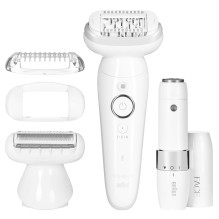 Braun Silk-épil 9 9-341 epilator 40 tweezers White