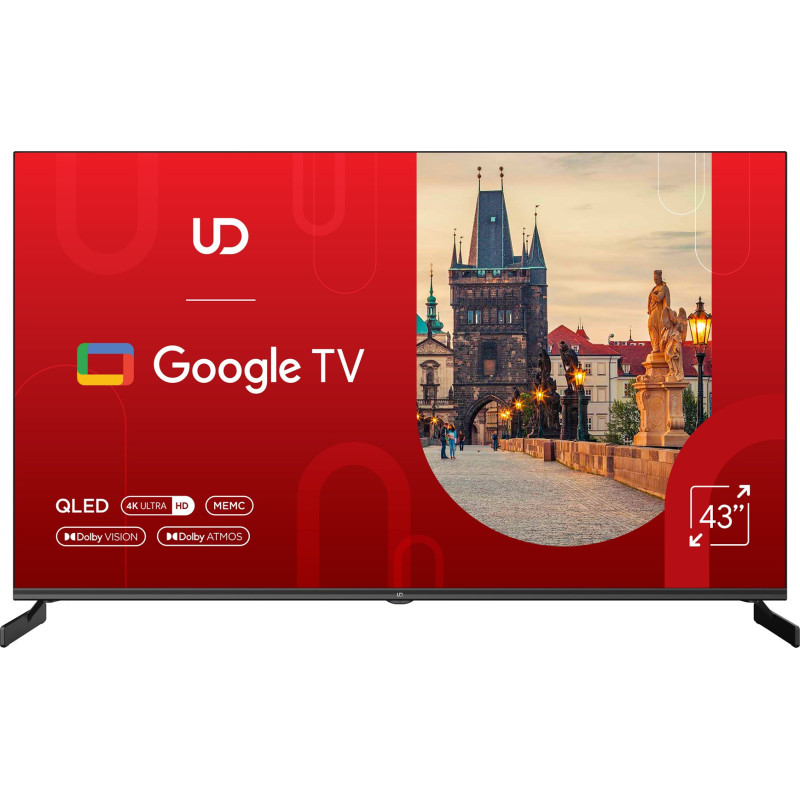 43&quot; TV UD 43QGU7210S 4K Ultra HD, Q-LED, DVB-T / T2 / C