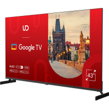 43 colių televizorius UD 43QGU7210S 4K Ultra HD, Q-LED, DVB-T / T2 / C