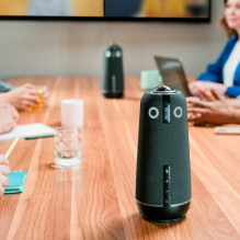 Owl Labs Meeting Owl 4+ 360-Degree, 4K Smart Video Conference Camera, Microphone and Speaker (Automatic Speaker Focus, S