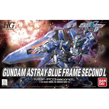 BANDAI HG 1 / 144 GUNDAM ASTRAY BLUE FRAME SECOND kolekcinė figūrėlė