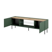 EF ONDA RTV cabinet 180.5x40xH58.39 green (standing or wall mounted)