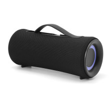 Gembird SPK-BT-LED-04 nešiojamas belaidis boombox Bluetooth garsiakalbis, LED, juodas