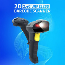 Qoltec 50856 Wireless barcode scanner 1D 2D , 2.4GHz