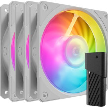 Cooler Master Mobius 120P ARGB White Edition 3-Pack Fan Kit