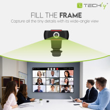 Techly I- -60T webcam 1920 x 1080 pixels USB 2.0 Black