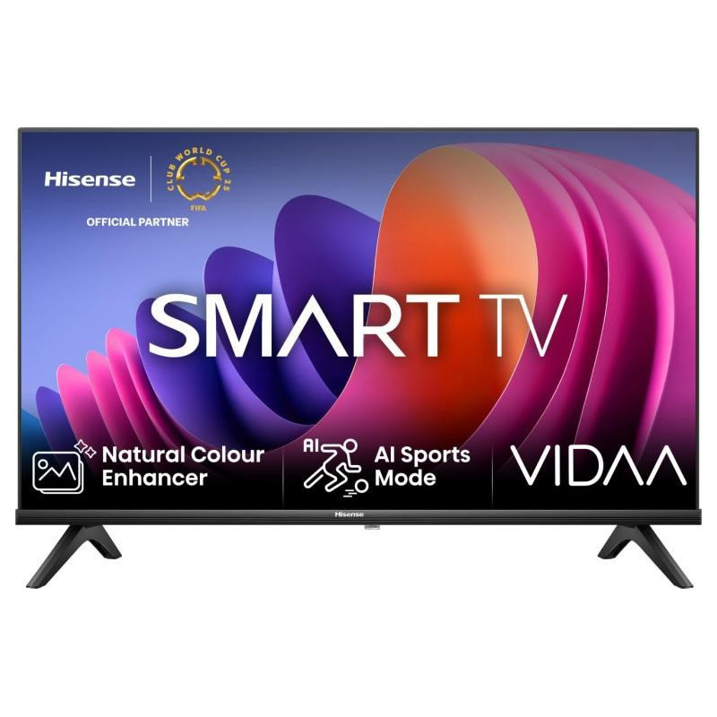 Hisense 40A4N TV 101.6 cm (40&quot;) Full HD Smart TV Wi-Fi Black 200 cd / m²