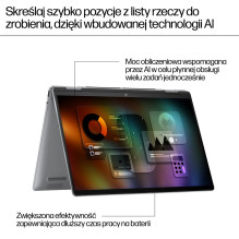 HP Envy x360 2-in-1 nešiojamasis kompiuteris 14-fa0400nw AMD Ryzen™ 5 8640HS hibridinis (du viename) 35,6 cm (14 colių) 