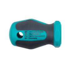 Wolfcraft 1239000 - Hand Screwdriver With Bit Socket, Short