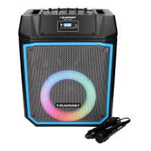 Blaupunkt MB08.2 loudspeaker 1-way Black, Blue Wireless 600 W