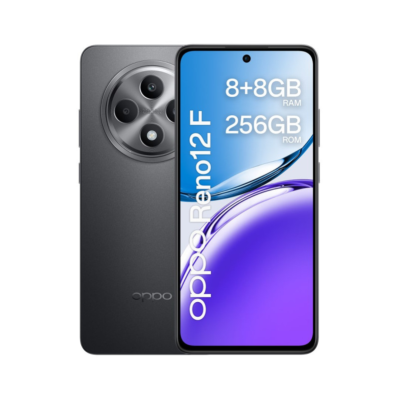 OPPO Reno12 F 4G 16.9 cm (6.67&quot;) Dual SIM Android 14 USB Type-C 8 GB 256 GB 5000 mAh Grey