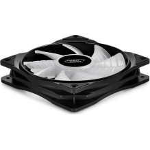 DeepCool RF120 Kompiuterio korpusas Ventiliatorius 12 cm Juoda, Balta