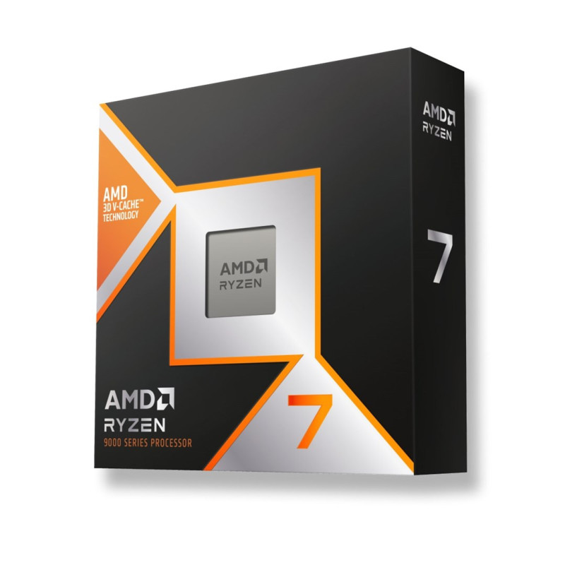 AMD Ryzen 7 9800X3D procesorius 4,7 GHz 104 MB L2 ir L3 (100-100001084WOF) dėžutė