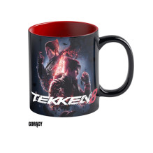 Mug Good Loot Tekken 8 Art Heat Reveal 450 ml Black, Red