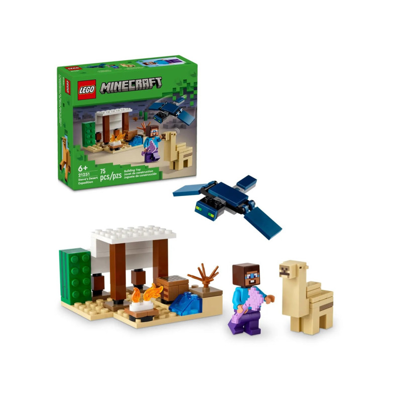 LEGO MINECRAFT 21251 STEVE'S DESERT EXPEDITION