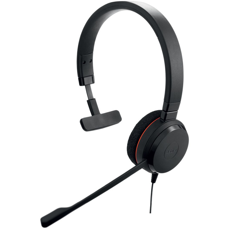 Jabra 4993-823-109 Ausinės / ausinės Laidinė galvos juosta Biuras / Skambučių centras A tipo USB juoda