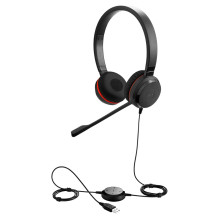 Jabra 4999-823-309 Headset / Headset Wired Headband Office / Call Center USB Type-A Bluetooth Black