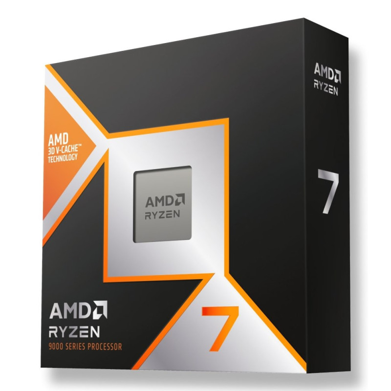 AMD Ryzen 7 9800X3D processor 4.7 GHz 104 MB L2 &amp; L3 Box