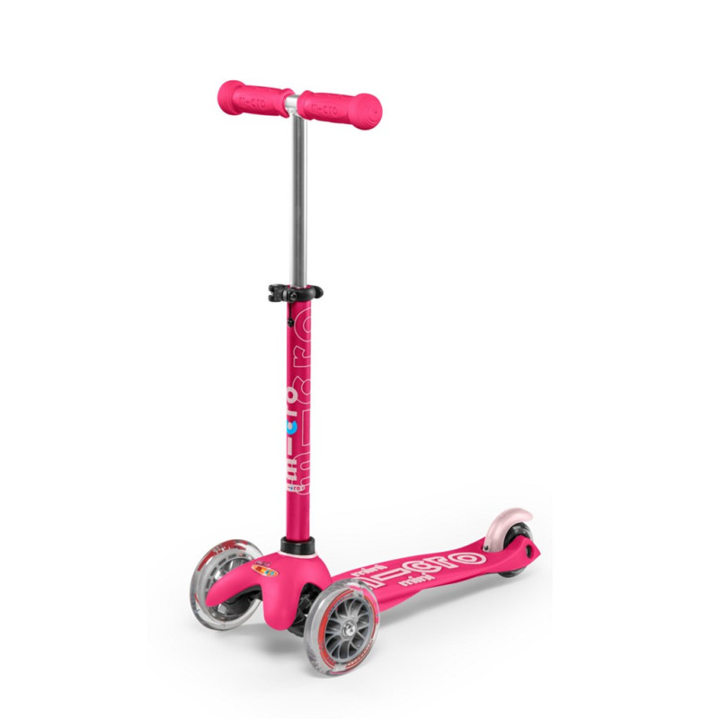 Micro three-wheeled children's scooter Mini Deluxe Pink