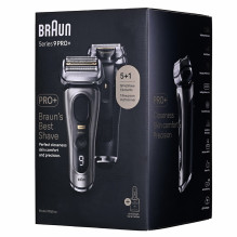 Braun Series 9 Pro+ 9565cc Wet &amp; Dry Foil shaver Trimmer Metallic