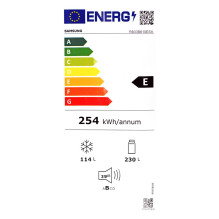 Samsung RB33B610ESA Laisvai stovintis 344 L E Grafitas, metalinis