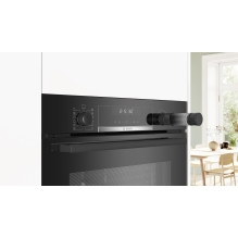 Bosch Serie 6 HRA5380B0 oven 71 L 3600 W Black, Stainless steel