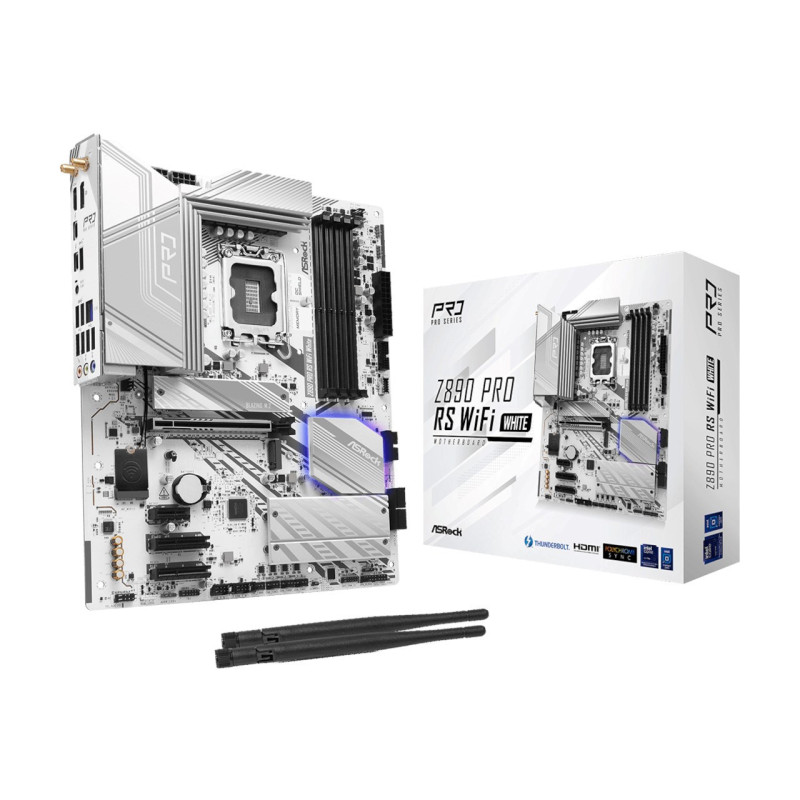 ASRock Z890 Pro RS WiFi White – pagrindinė plokštė