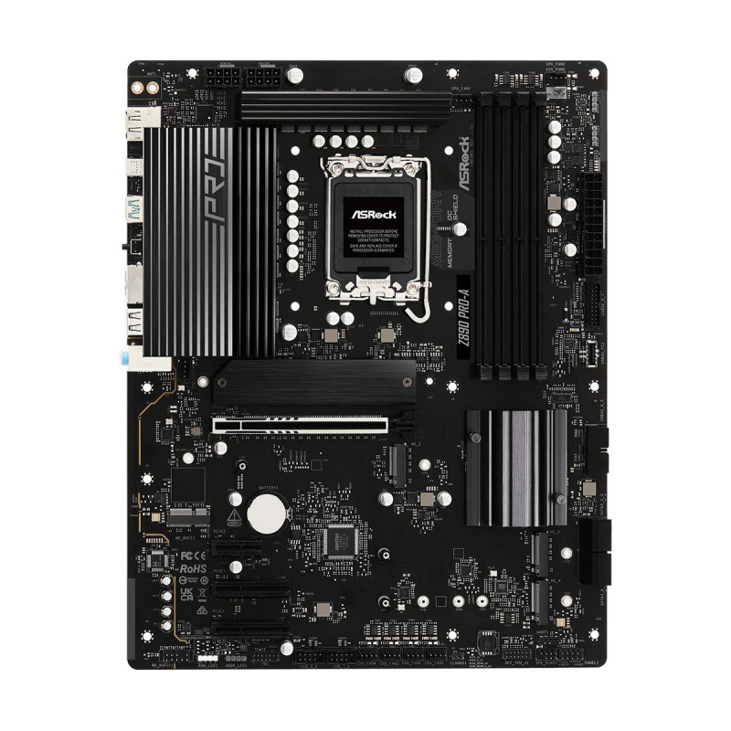 ASRock Z890 Pro-A Intel Z890 LGA 1851 (Socket V1) ATX pagrindinė plokštė