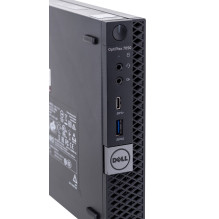 Naudotas DELL OptiPlex 7050 Micro i5-6500 8GB 256GB SSD mSFF Win10pro