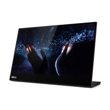 Lenovo M14t LED ekranas 35,6 cm (14 colių) 1920 x 1080 pikselių Full HD jutiklinis ekranas juodas