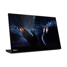 Lenovo M14t LED ekranas 35,6 cm (14 colių) 1920 x 1080 pikselių Full HD jutiklinis ekranas juodas