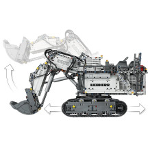 LEGO TECHNIC 42100 LIEBHERR R 9800 EKSKAVATORIUS