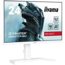 iiyama G-MASTER GB2470HSU-W6 kompiuterio monitorius 60,5 cm (23,8 colio) 1920 x 1080 pikselių Full HD LED baltas