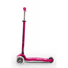 Micro Mobility Maxi Micro Deluxe LED Kids Three wheel scooter Pink