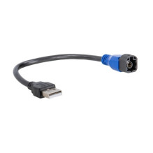 VW USB adapteris įvairių modelių, LVDS mėlynas USB-A