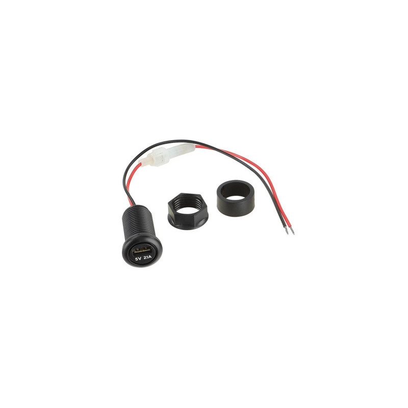 Automobilinis pakrovėjas usb lizdas 12v- 5v / 2.1 a