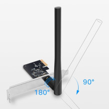 „TP-Link AC600“ belaidė dviguba juosta PCI Express Adapter Archer T2E